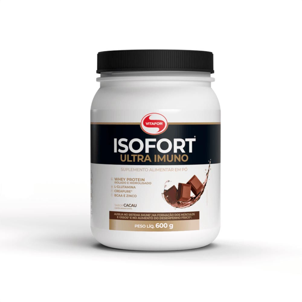 Isofort Ultra Imuno Cacau Vitafor 600G