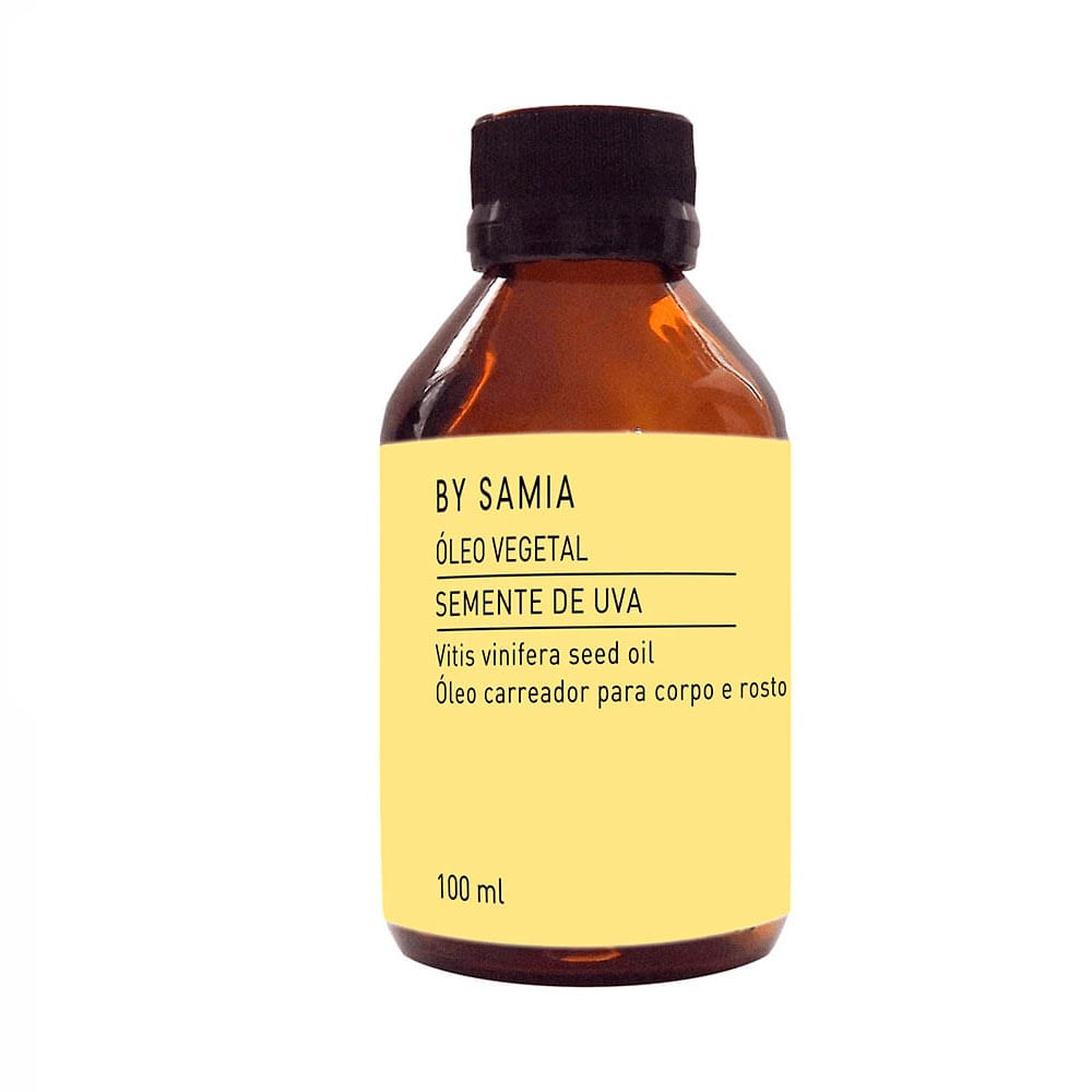 Óleo Vegetal De Semente de Uva By Samia 100Ml