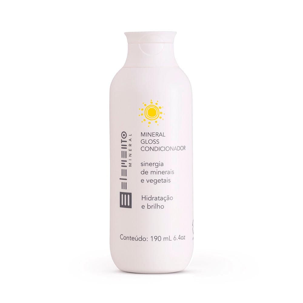 Condicionador Elemento Mineral Mineral Gloss 190Ml
