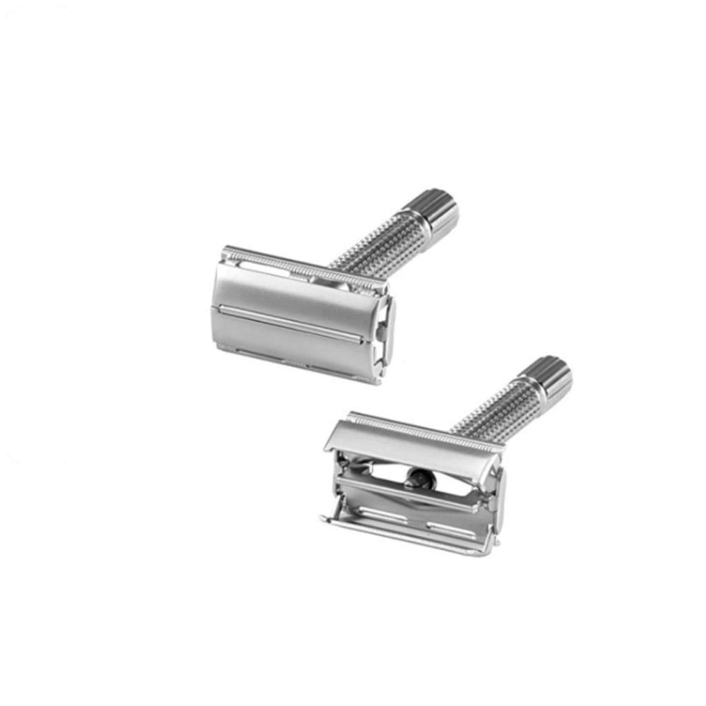 Lâmina de Barbear Vintage Inox Tradicional Novva