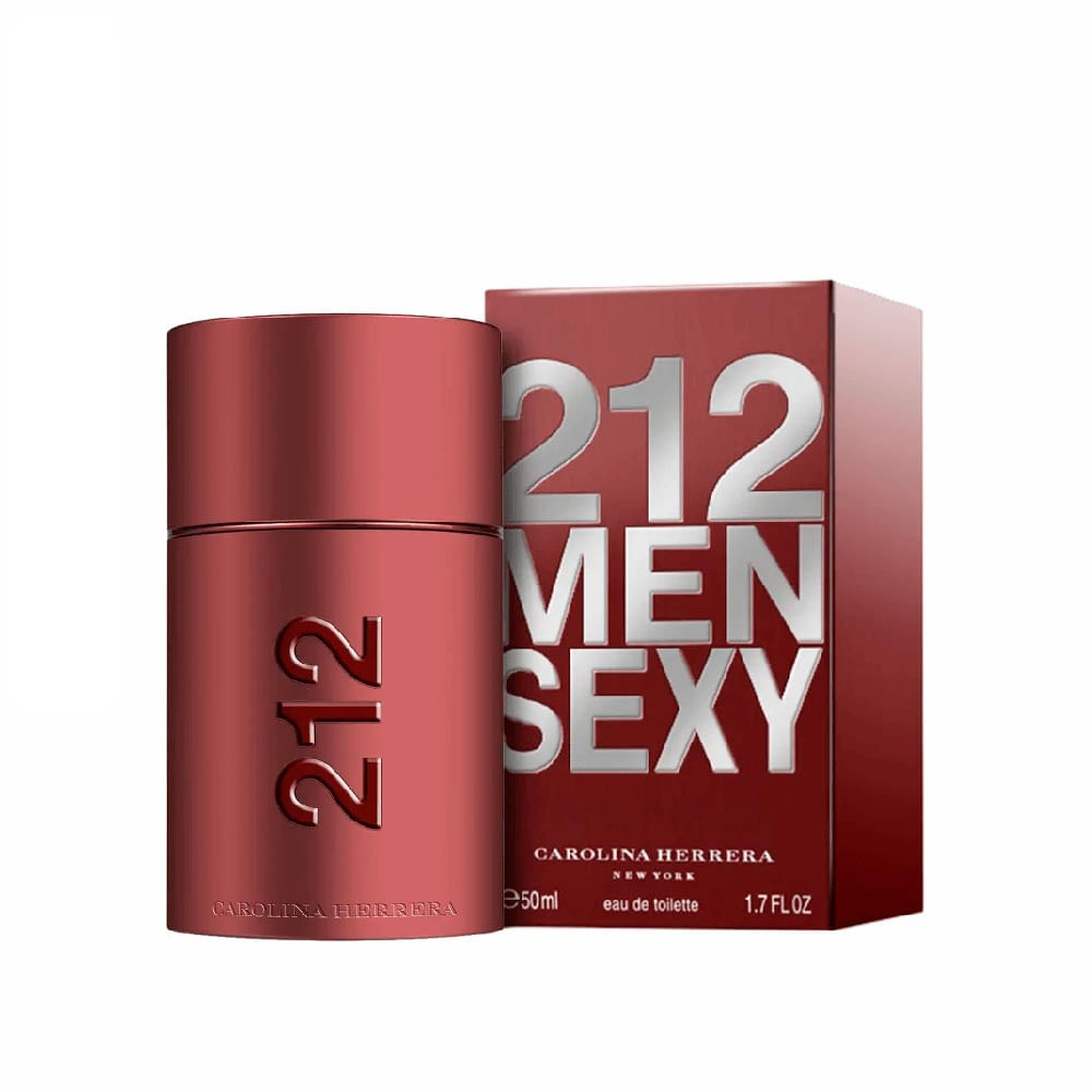 212 Sexy Men De Carolina Herrera Eau De Toilette Perfume Masculino 50 ml