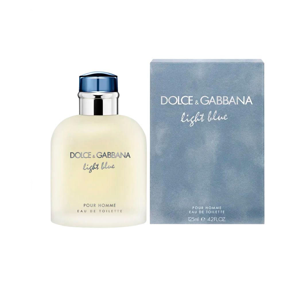 Light Blue Pour Homme De Dolce & Gabbana Eau De Toilette Perfume Masculino 125 ml