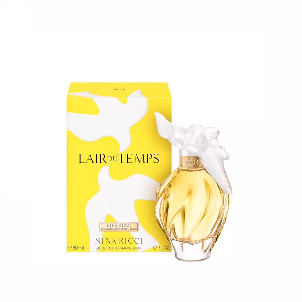 L'Air Du Temps De Nina Ricci Eau De Toilette Perfume Feminino 50 ml