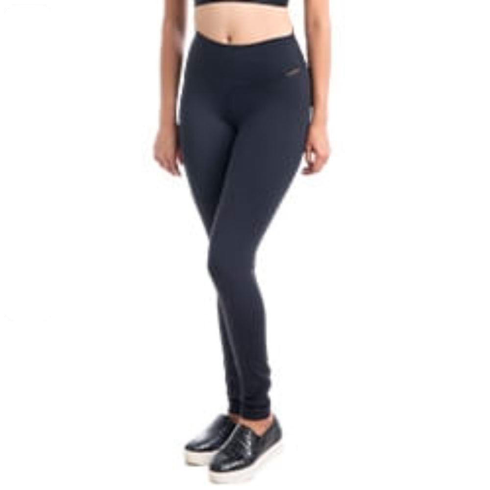 Calça Legging para Yoga Feminina Skin Preta