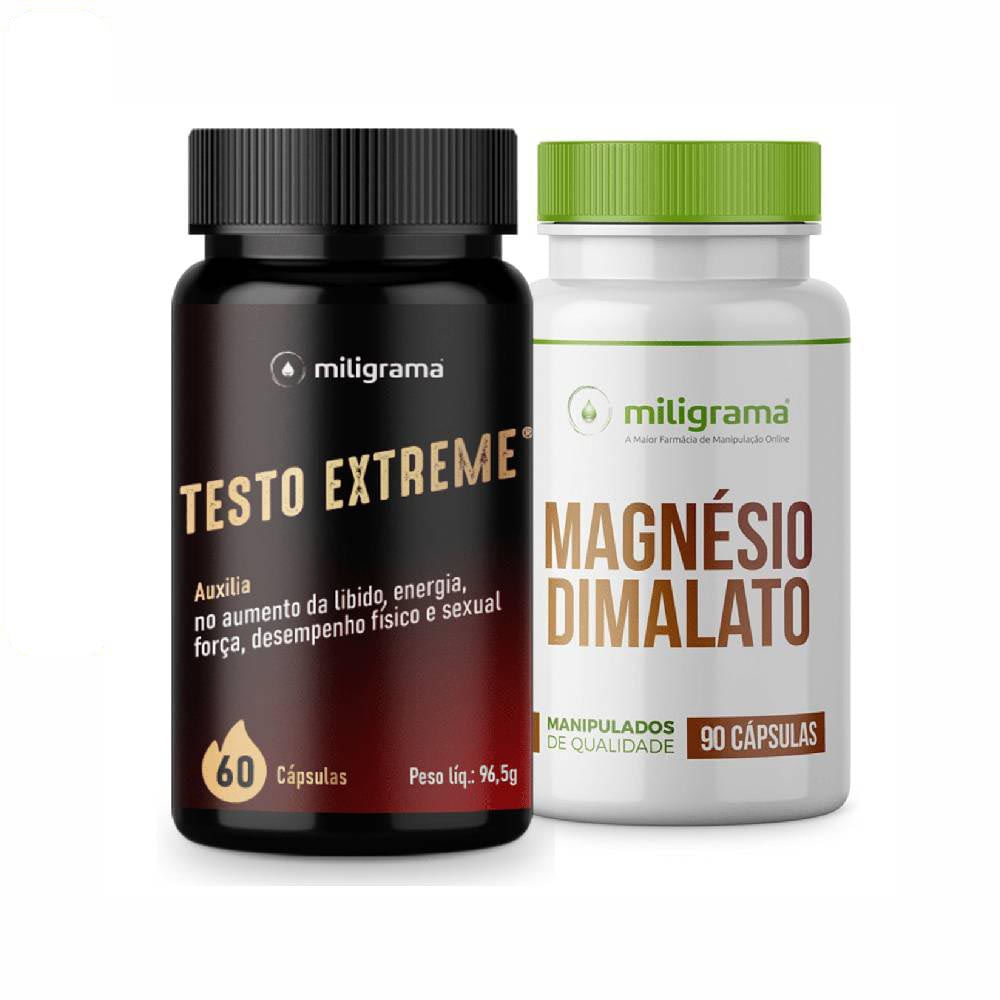 Testo Extreme + Magnésio Dimalato