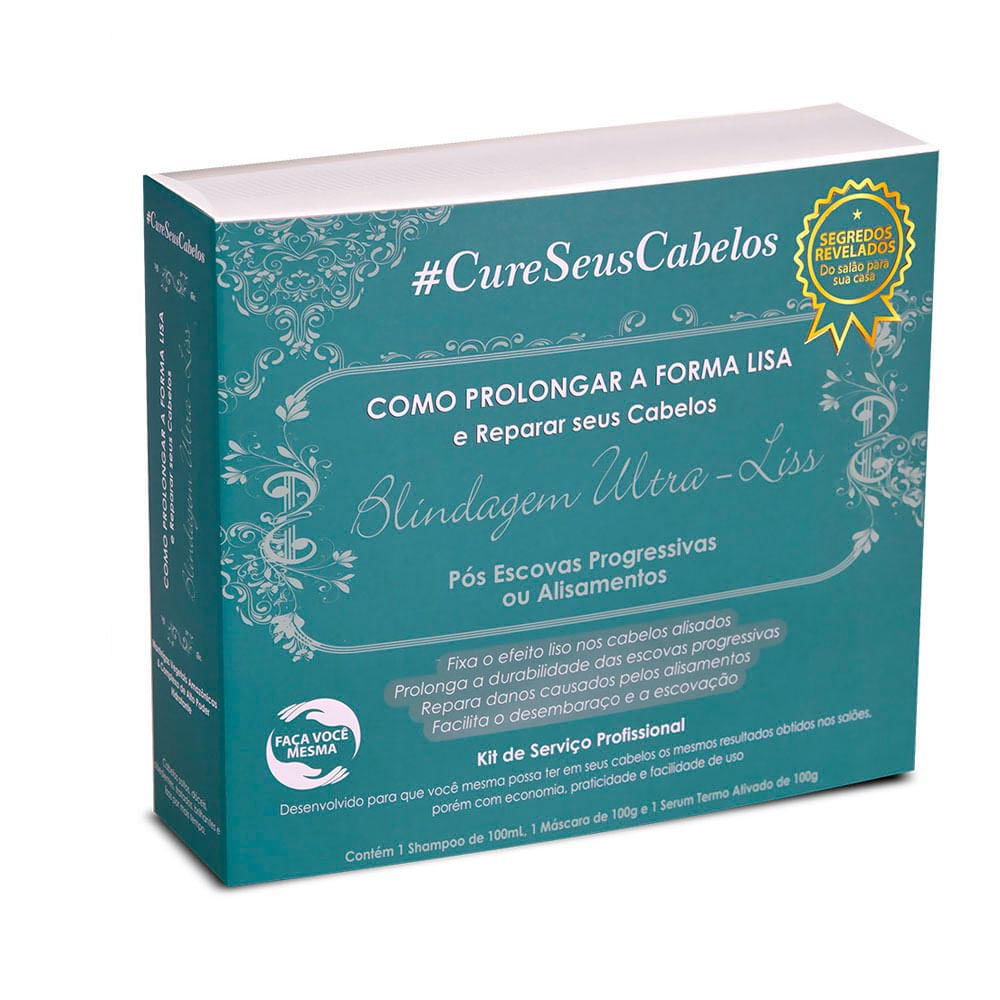 Shampoo Blindagem Ultra-Liss #CureSeusCabelos