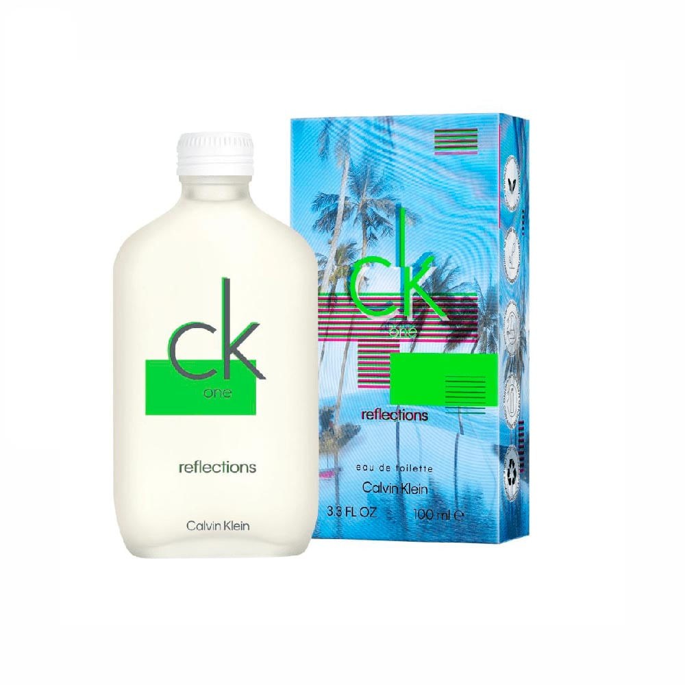 Ck One Reflections De Calvin Klein Eau De Toilette Perfume Unissex 100 Ml