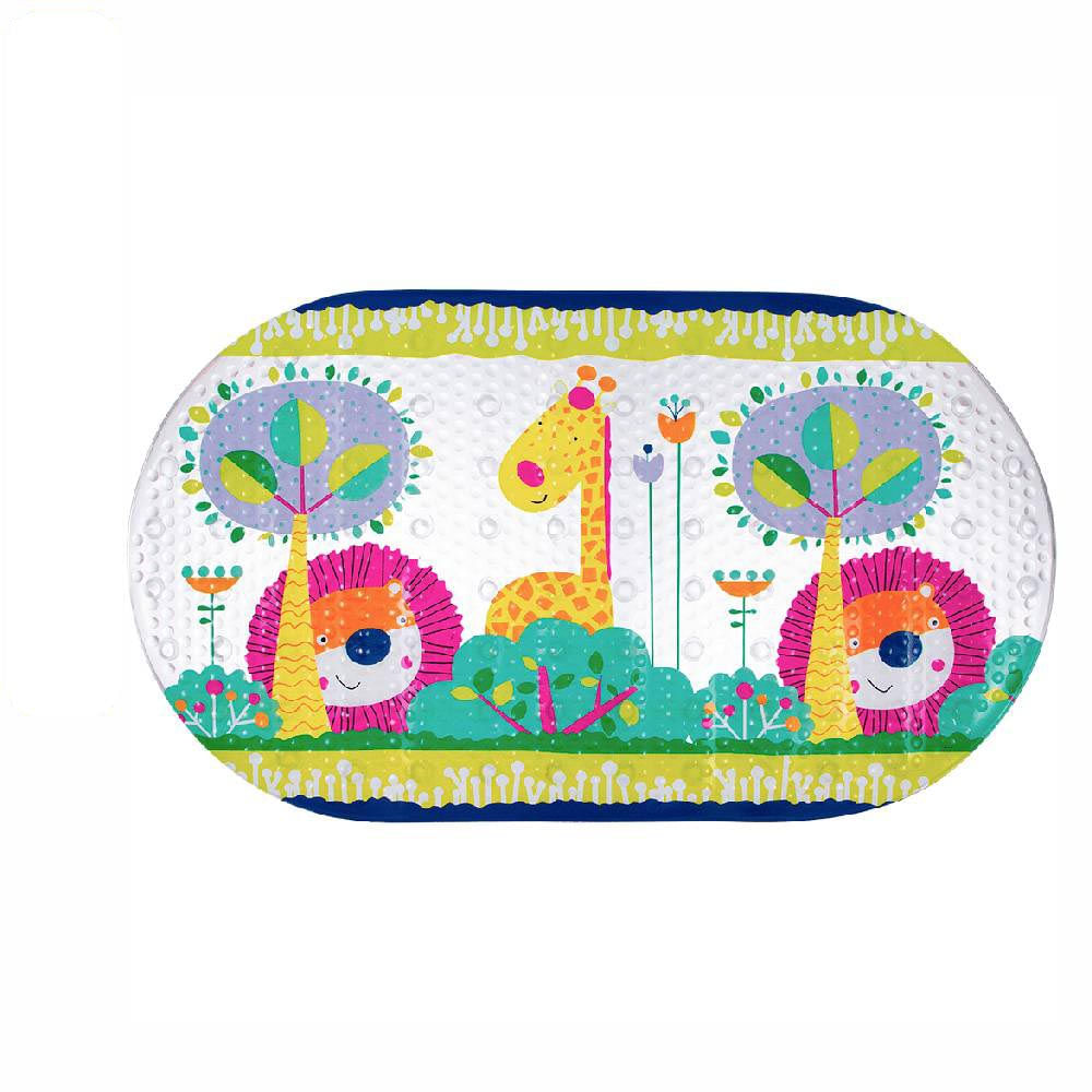 Tapete Infantil Para Banho Antiderrapante Safari Buba