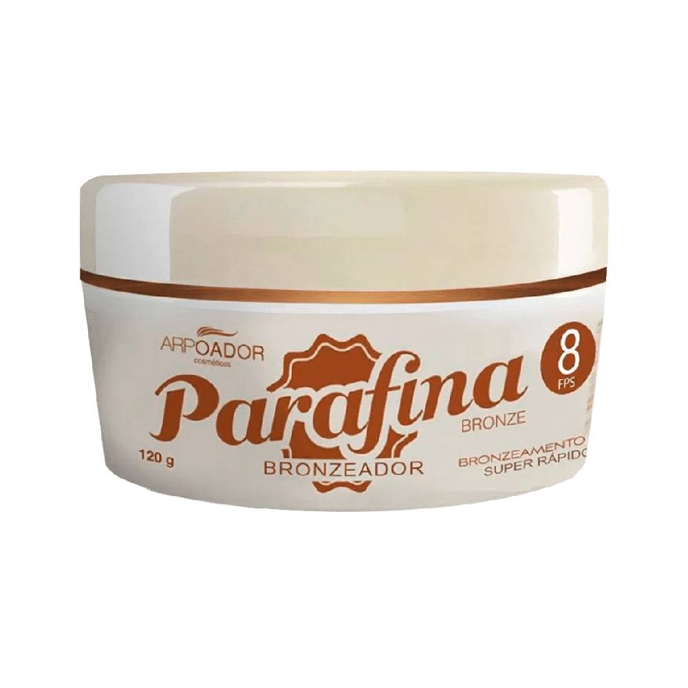 Creme Bronzeador Parafina Bronze FPS8 120g