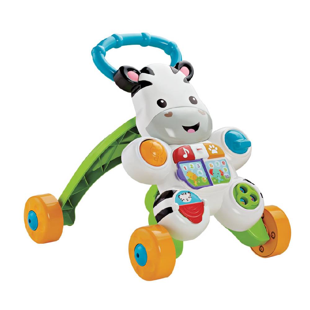 Andador com Atividades Zebrinha com Luzes e Sons Fisher Price