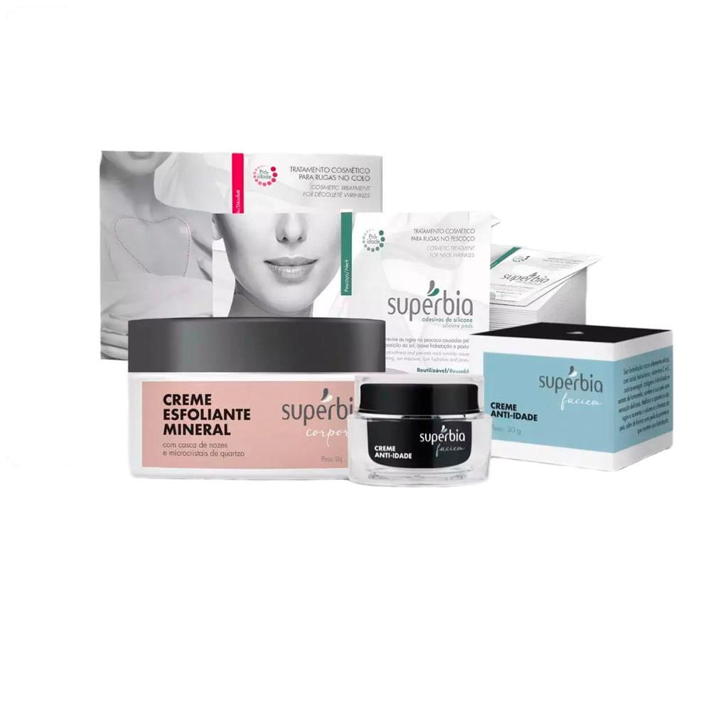 Kit Hidratação para Pescoço e Colo Supérbia
