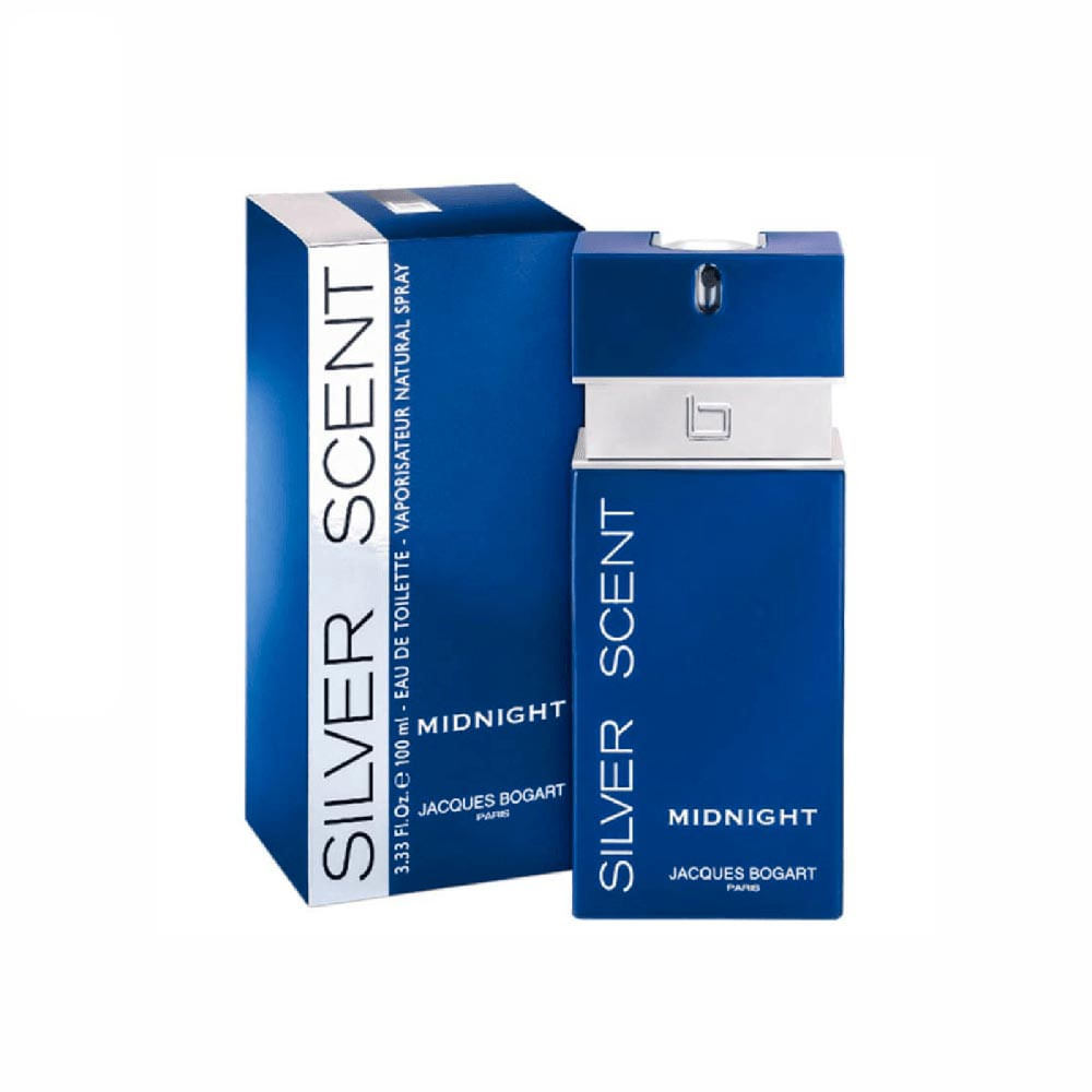 Jacques Bogart Silver Scent Midnight Eau De Toilette Perfume Masculino 100ml