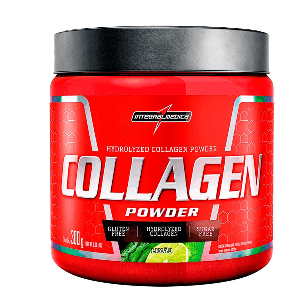 Suplemento De Colágeno Collagen Powder Integralmédica Limão 300g