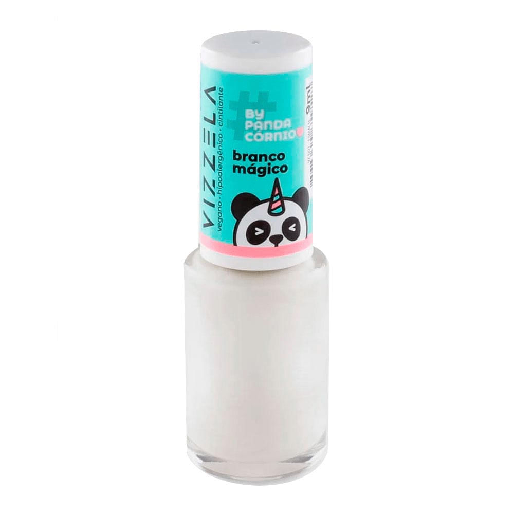 Esmalte Vizzela #By Pandacórnio Branco Magico 9ml