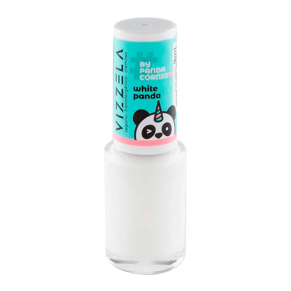 Esmalte Vizzela #By Pandacórnio White Panda 9ml