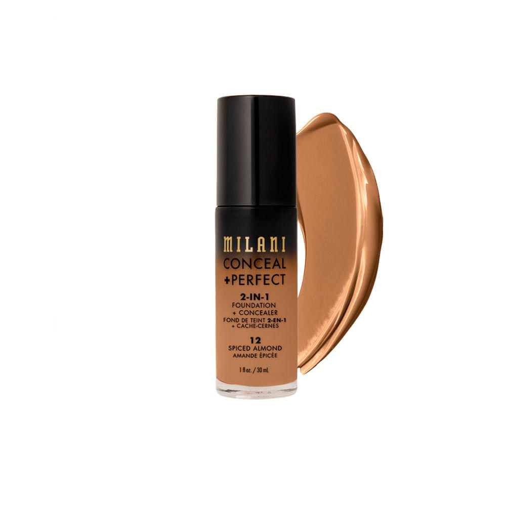 Base Líquida Milani Conceal + Perfect 2 Em 1 Spiced-almond-12