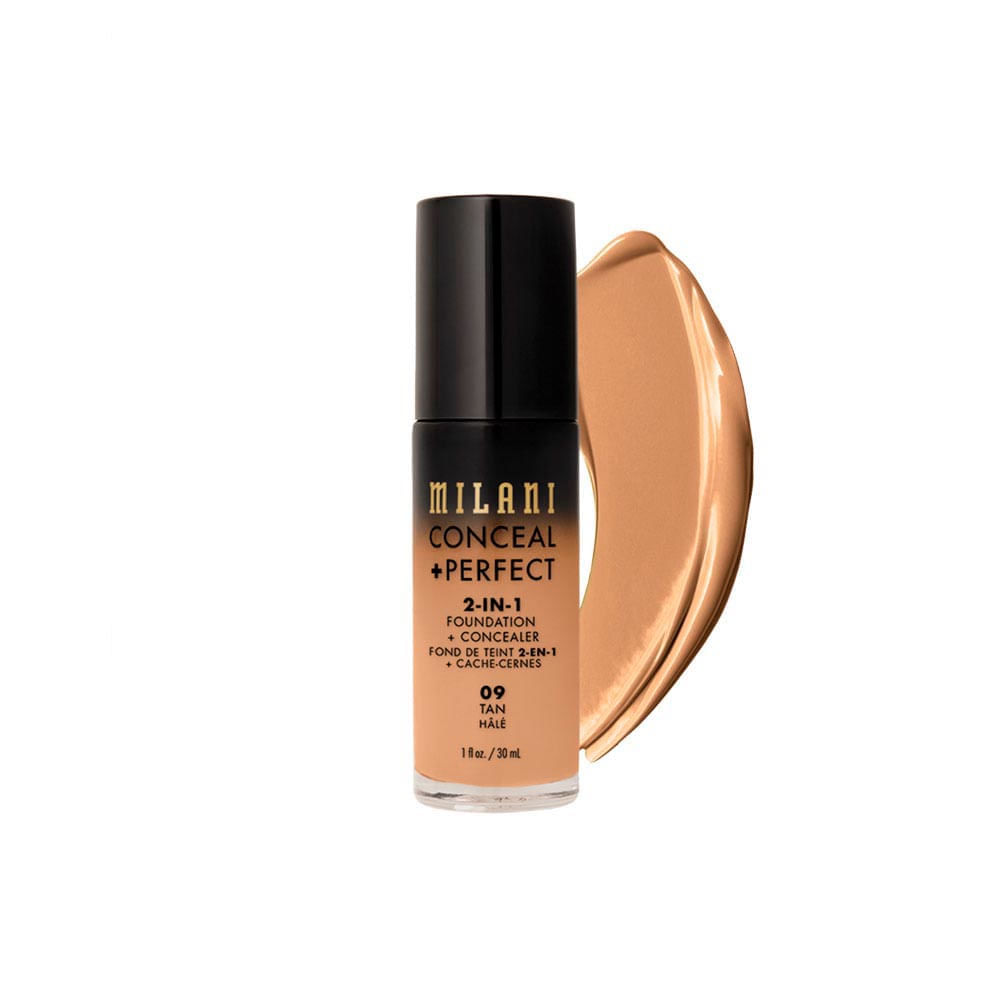 Base Líquida Milani Conceal + Perfect 2 em 1 Tan-09