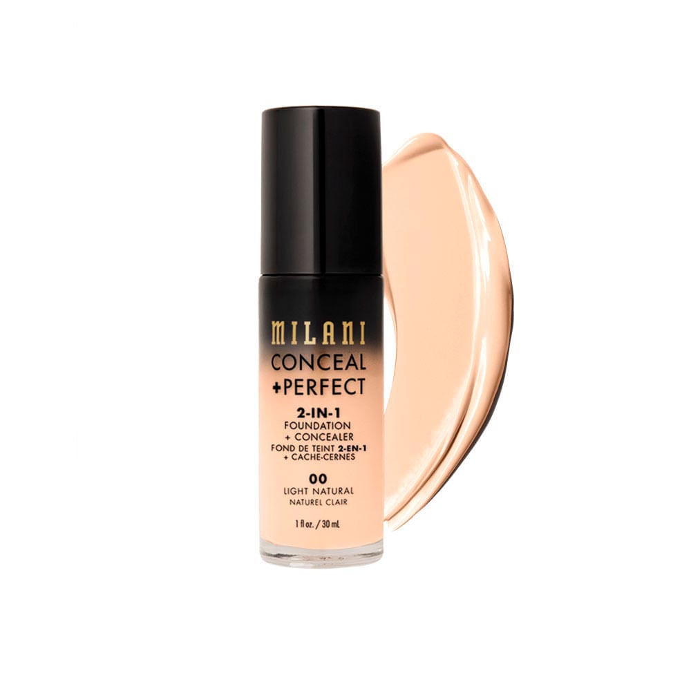 Base Líquida Milani Conceal + Perfect 2 em 1 Light-Natural-00