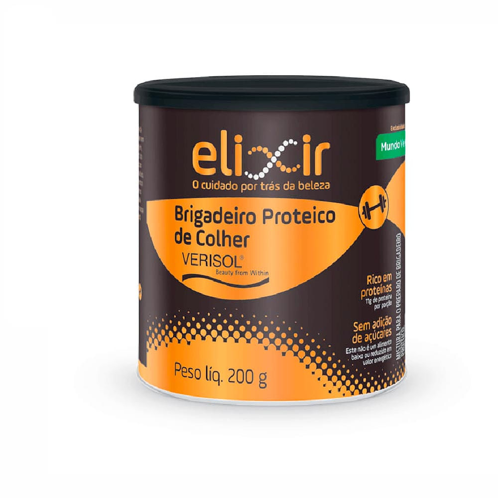 Brigadeiro Proteico De Colher Elixir 200G