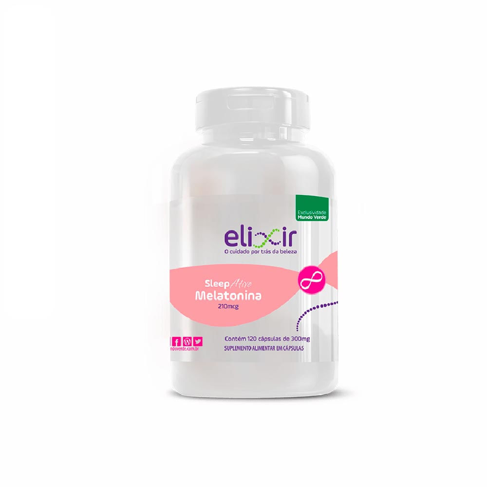 Sleepative Melatonina Elixir 210mcg 120 Cápsulas