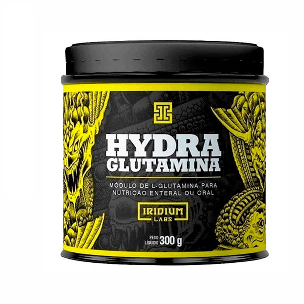 Hydra Glutamina Sem Sabor Iridium Labs 300G