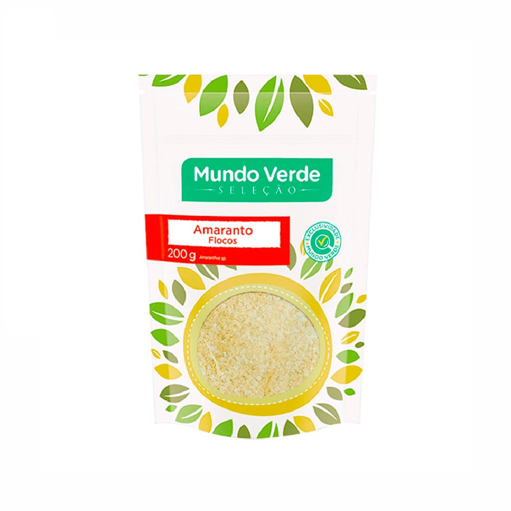 Amaranto Em Flocos Mundo Verde Seleção 200G