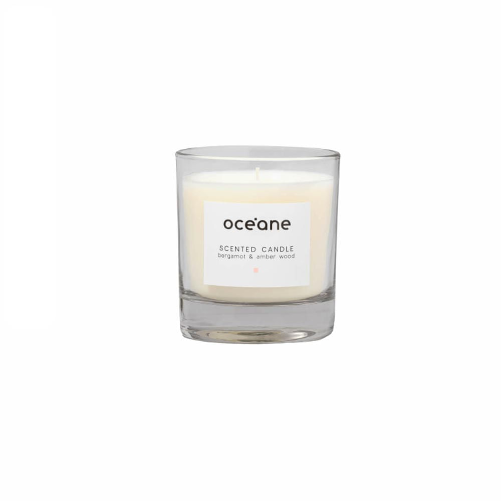 Vela Aromática Océane Bergamota E Âmbar 180g