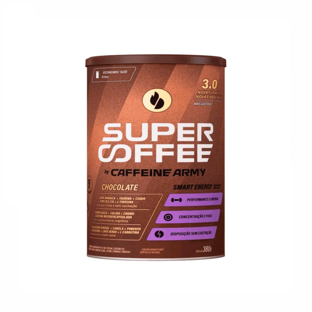 Supercoffee 3.0 Chocolate 380g Caffeine Army