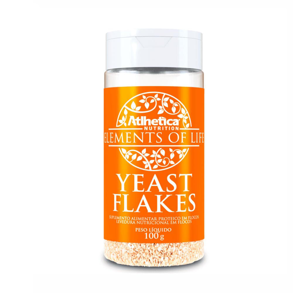 Yeast Flakes Levedura Elements Of Life Atlhetica 100G