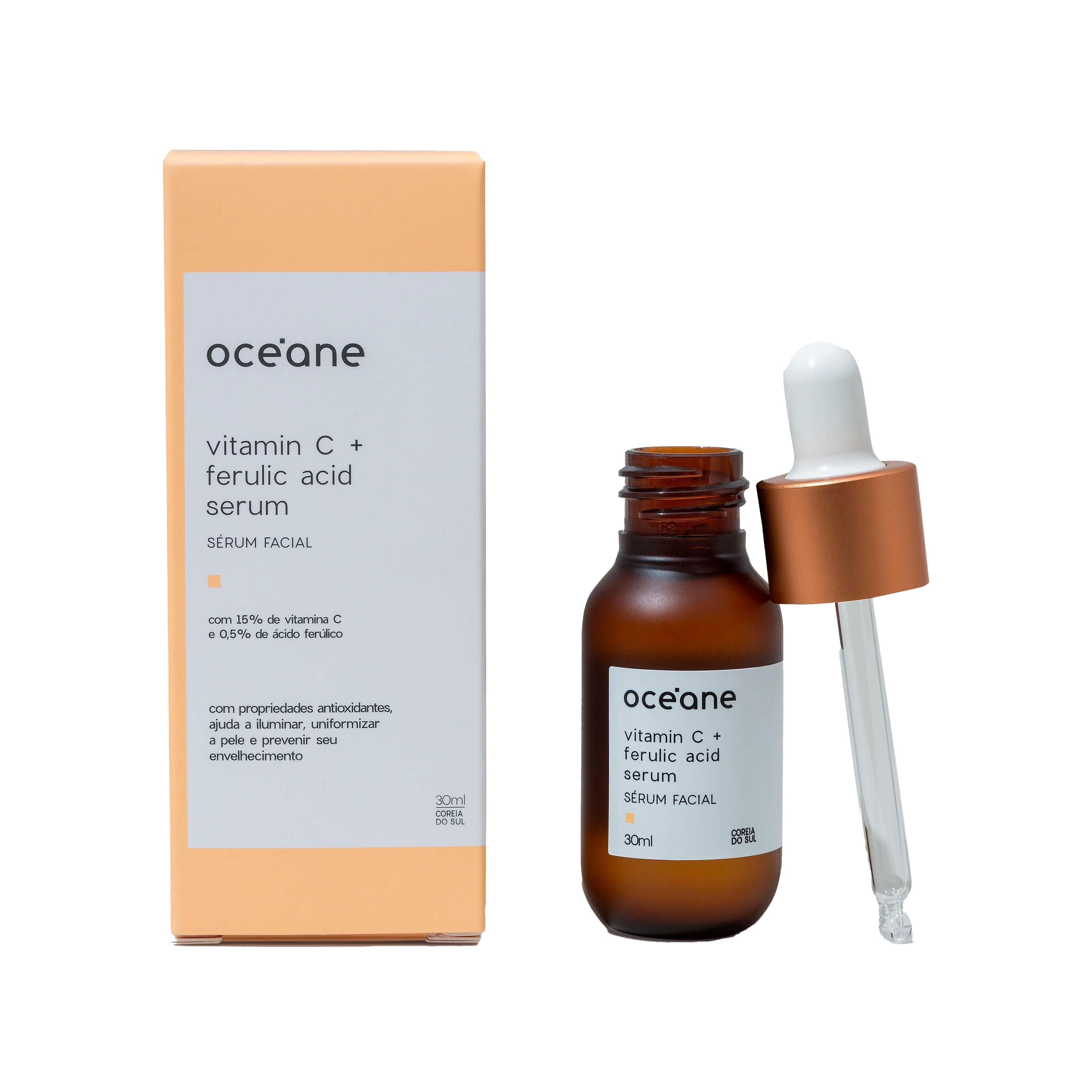 Sérum Facial Océane Vitamina C + Ácido Felurico 30Ml