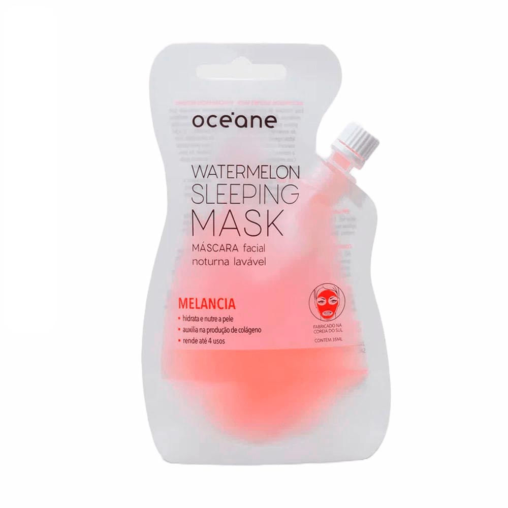 Máscara Facial Océane Noturna Com Melancia 35Ml