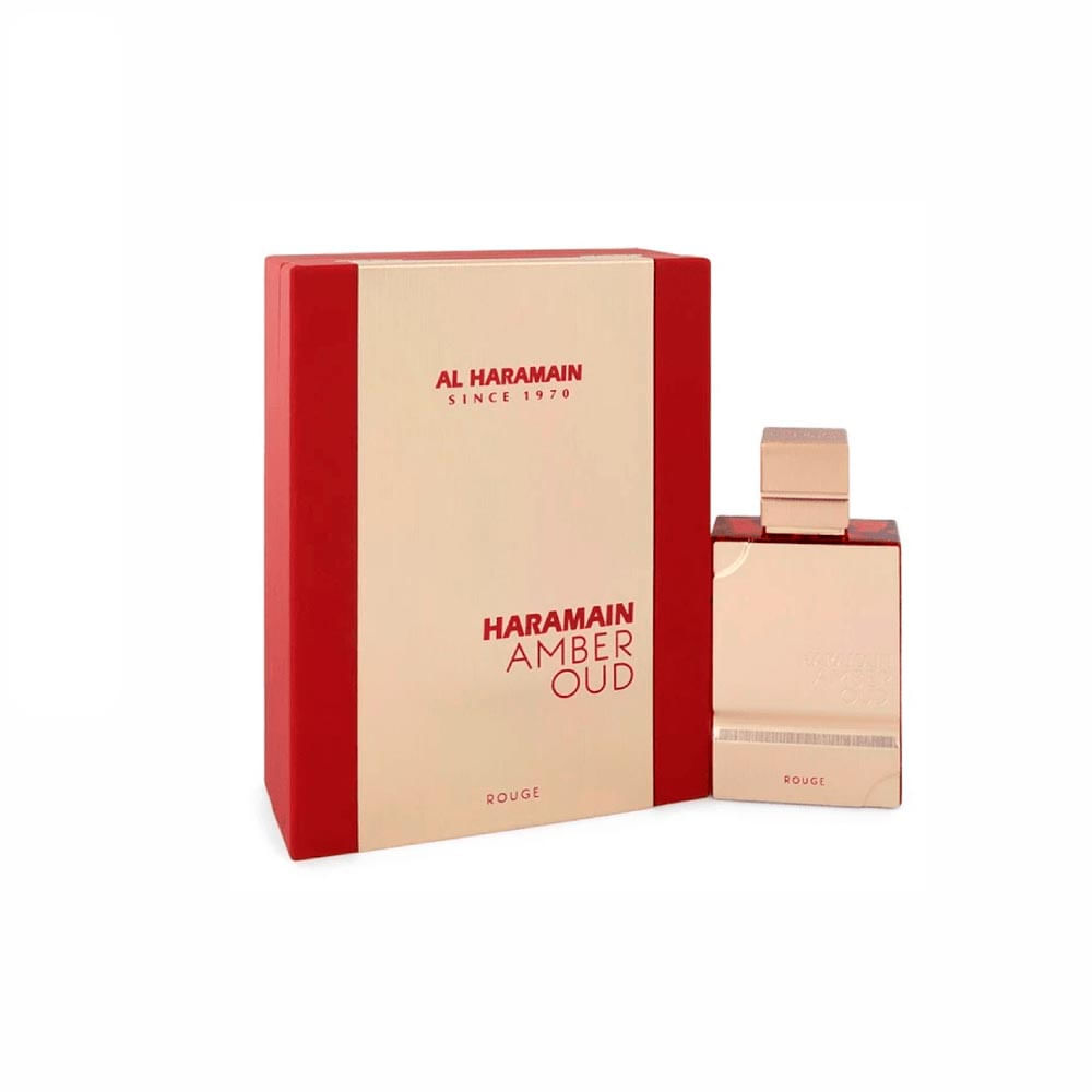 Al Haramain Amber Oud Rouge Eau De Parfum Perfume Unissex 60Ml