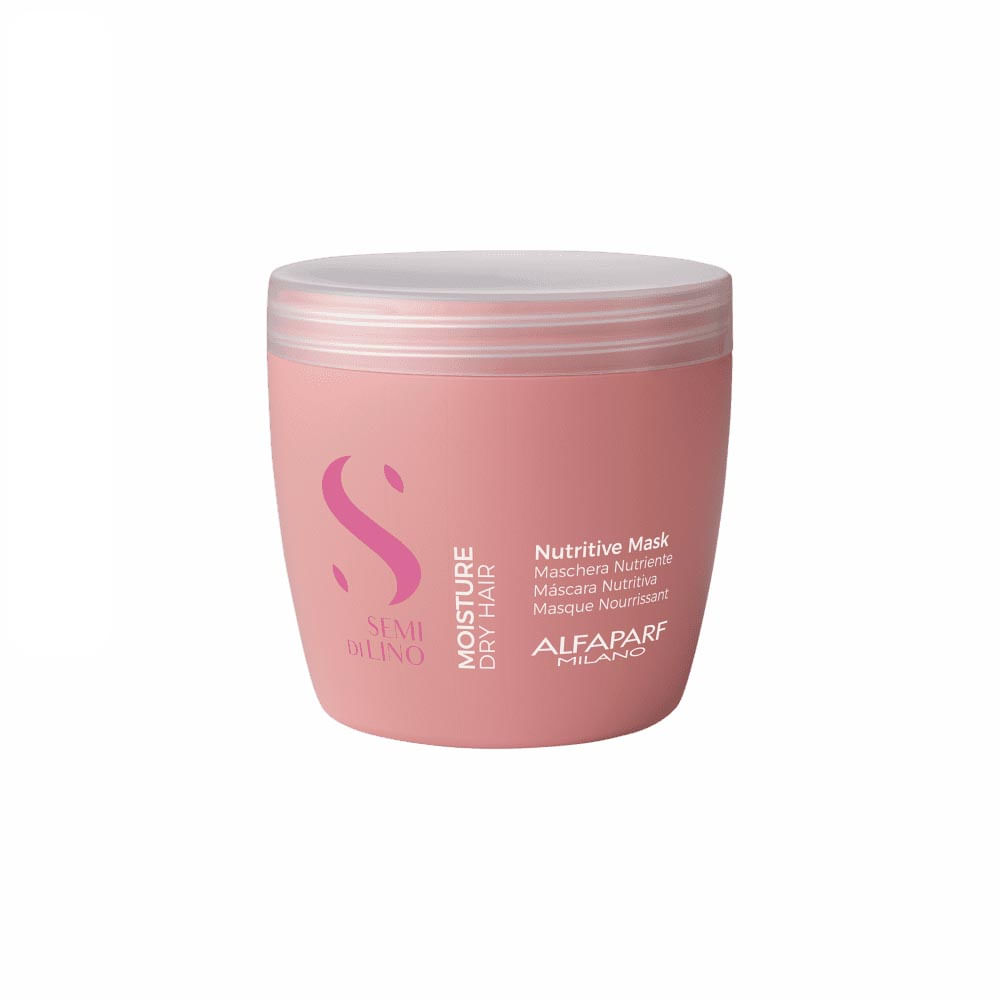 Máscara Capilar Moisture Nutritive Alfaparf Milano Semi Di Lino 500ml