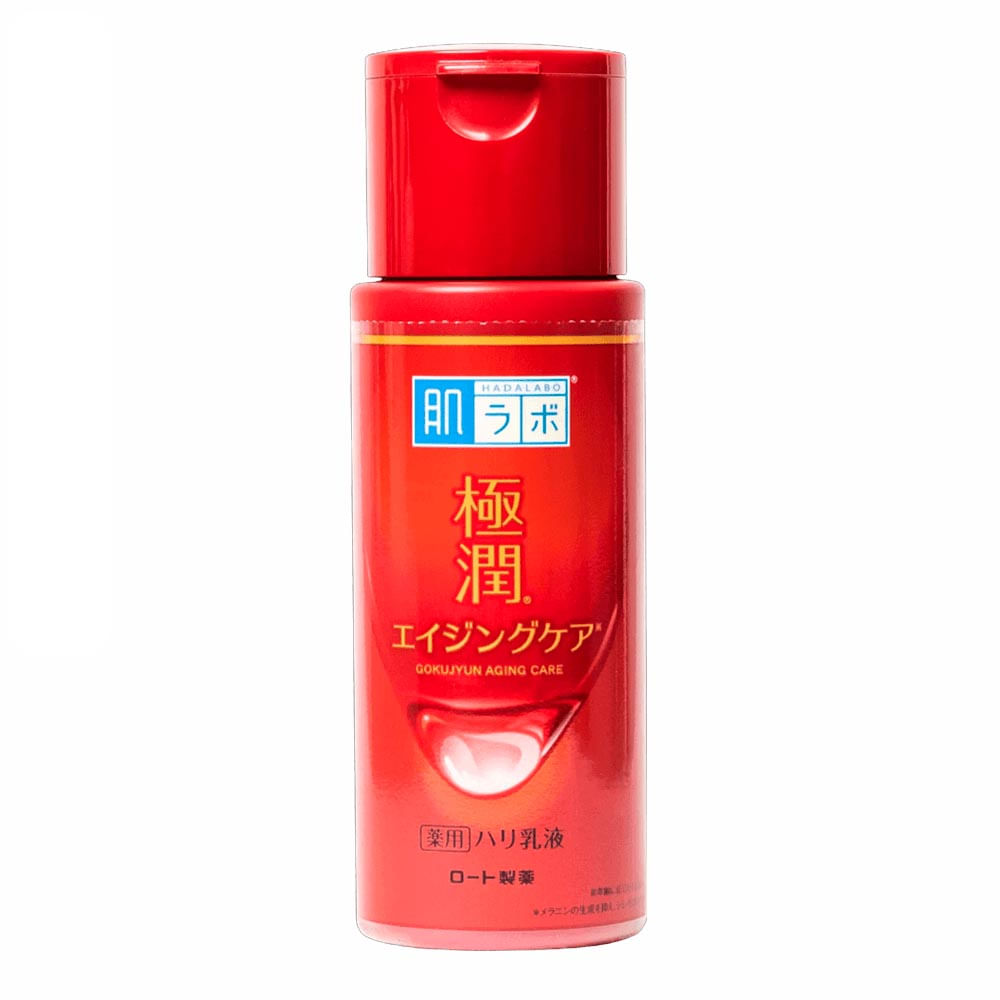 Creme Facial Anti-idade Hada Labo Gokujyun Aging Care Milk 140Ml