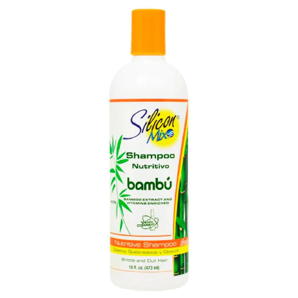 Shampoo Nutritivo Silicon Mix Bambu 473 Ml