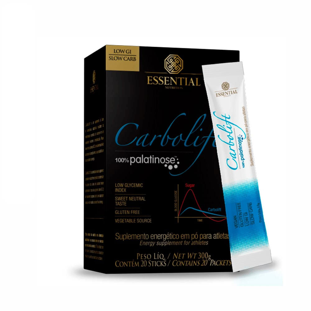 Carbolift 100% Palatinose Essential Nutrition 20x15g