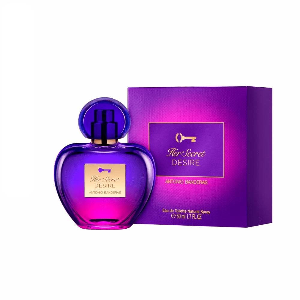 Antonio Banderas Her Secret Desire Eau De Toilette Perfume Feminino 50ml