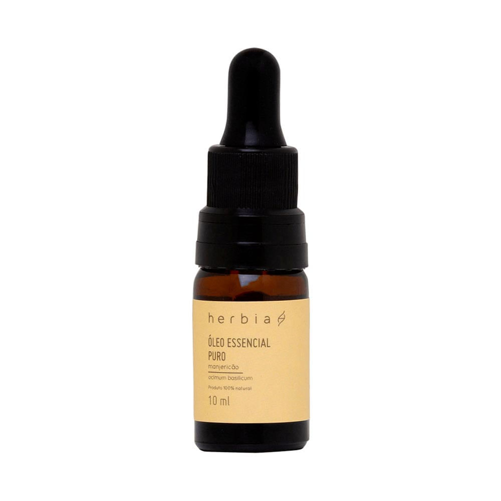Óleo Essencial de Manjericão Verde Herbia 10ml