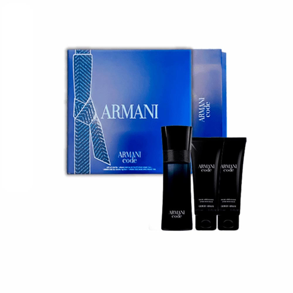 Kit Giorgio Armani Code Eau De Toilette E Gel Douch Com Baume 75Ml