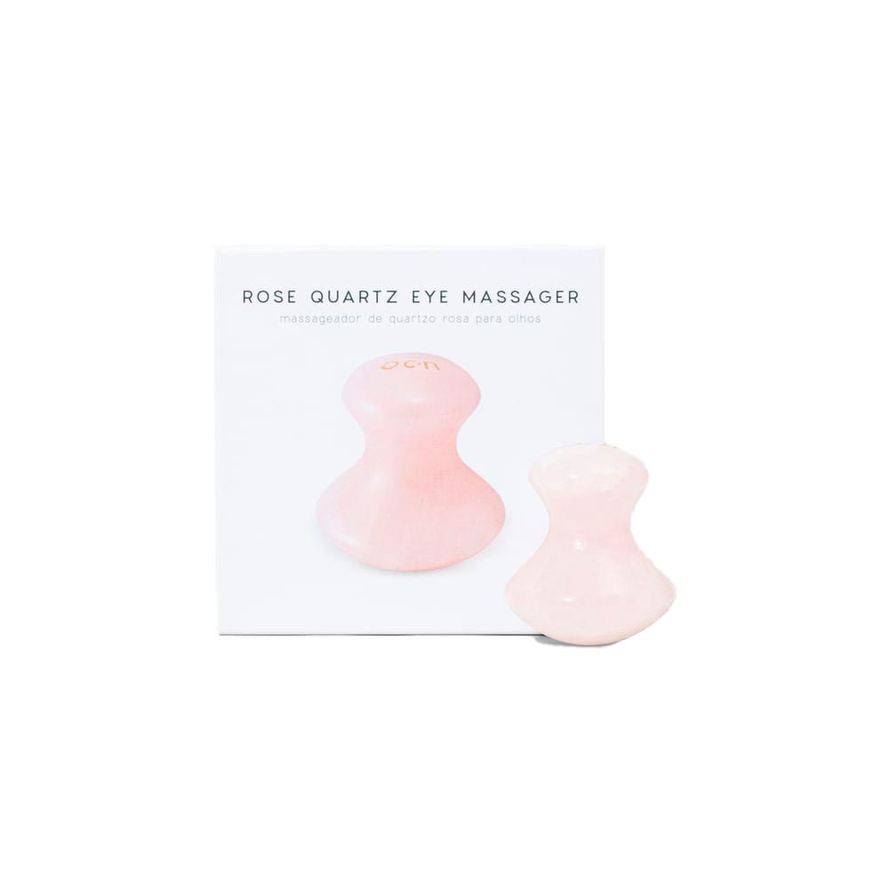 Massageador Para Olhos Océane De Quartzo Rosa