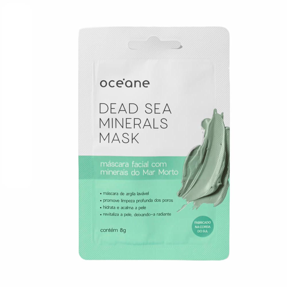 Máscara Facial Océane Com Mineras Do Mar Morto 8g