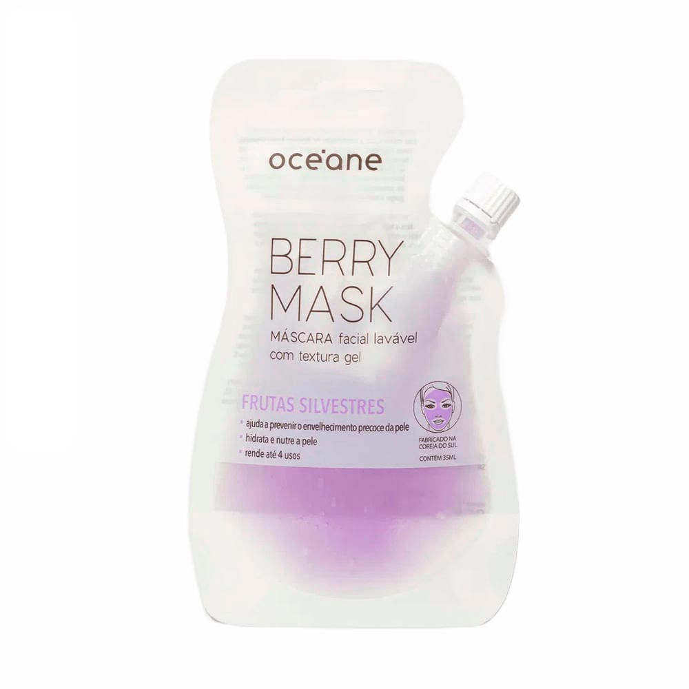 Máscara Facial Océane Com Frutas Silvestres 35ml