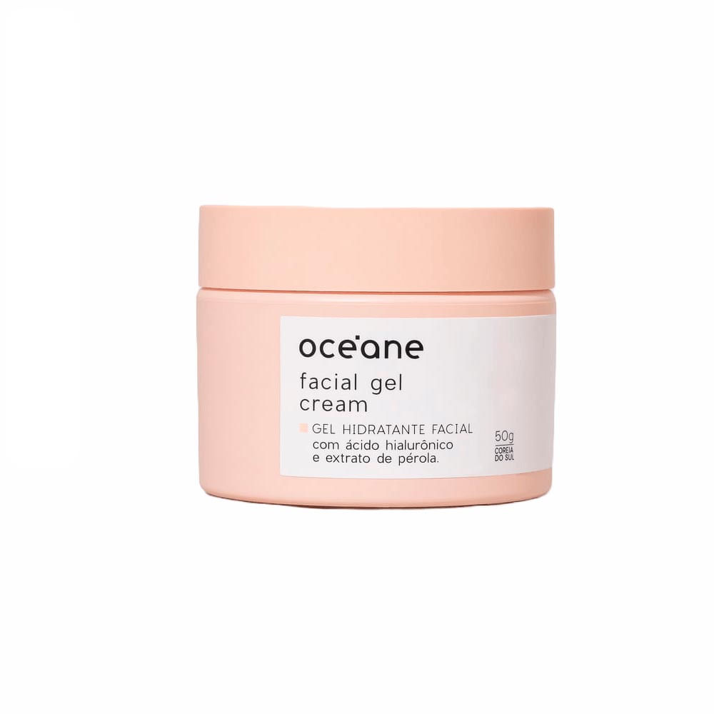 Gel Hidratante Facial Océane Com Extrato De Pérola 50g