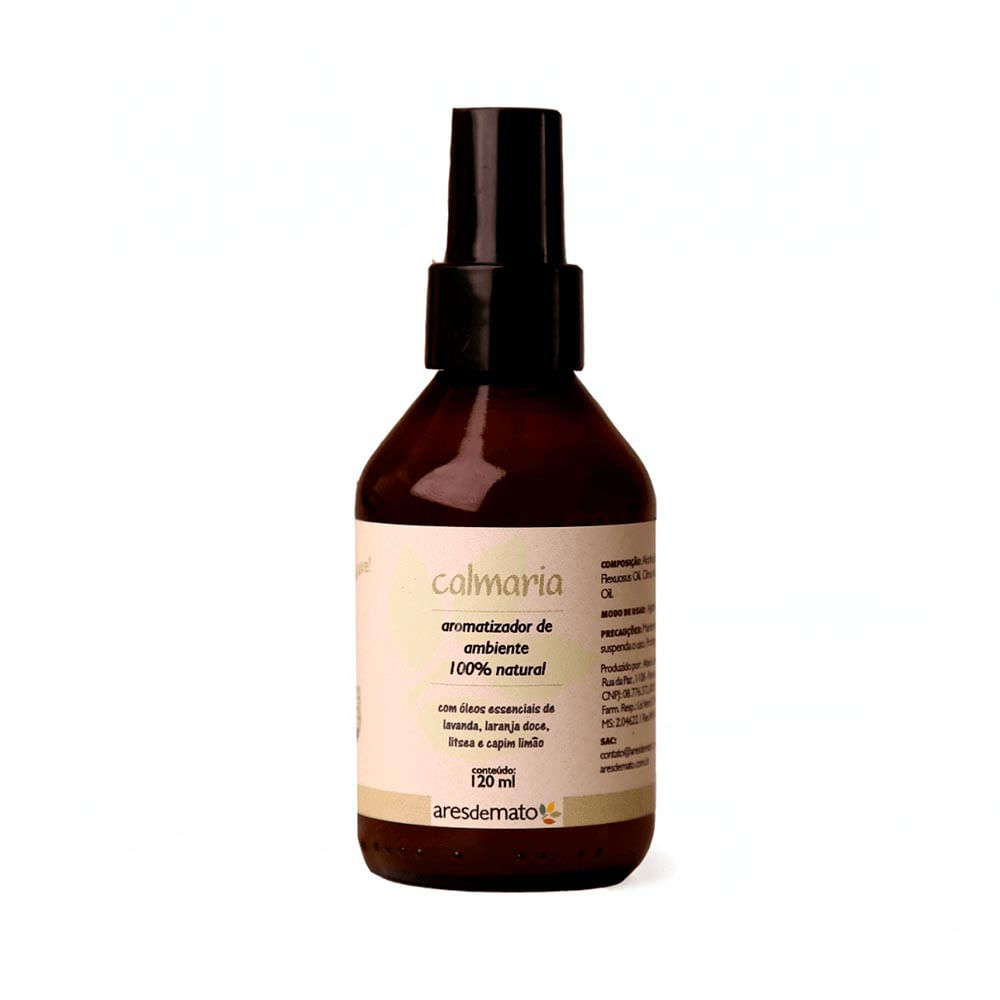 Spray Aromatizador Ares De Mato Óleos Essenciais Calmaria 120Ml
