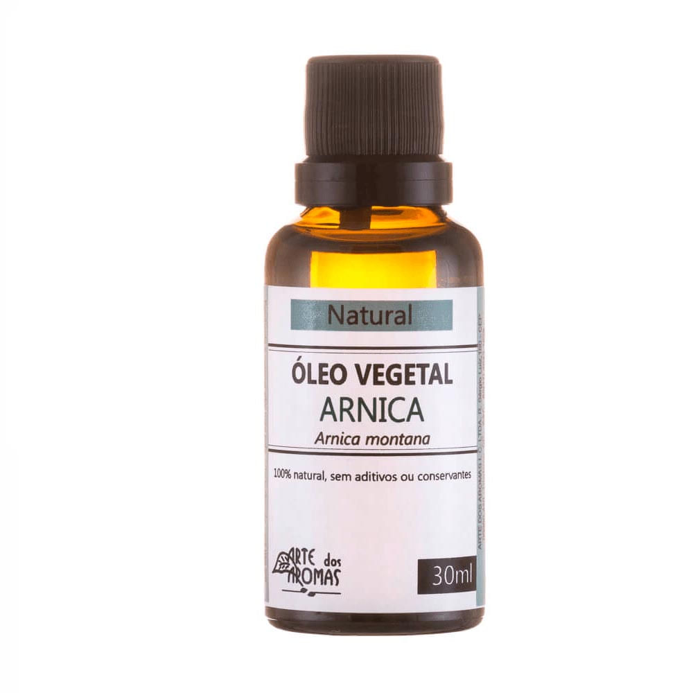 Óleo Vegetal Natural De Arnica Arte Dos Aromas 30Ml