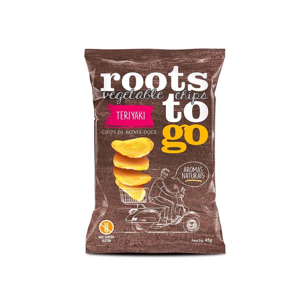 Chips Batata Doce Teriyaki Roots To Go 45g