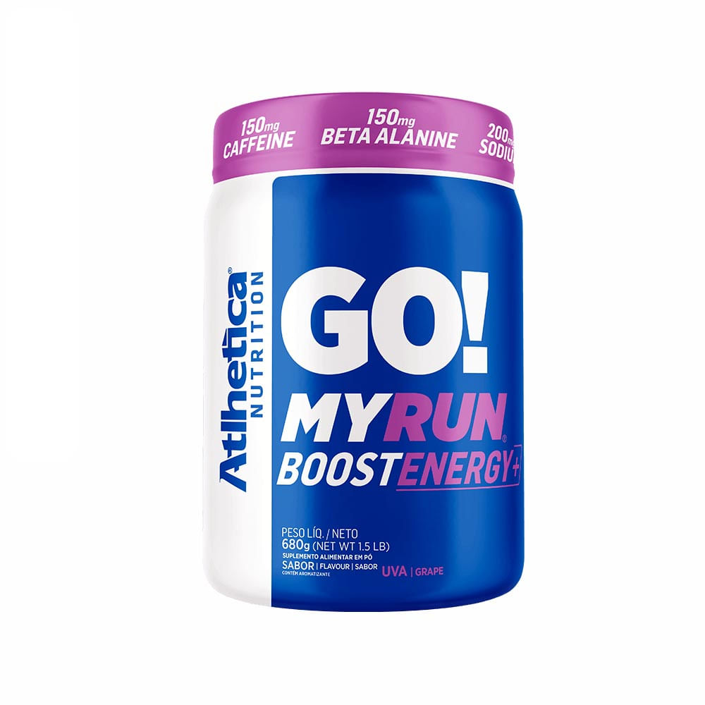 Go! My Run Boost Energy+ Atlhetica Nutrition Uva 680g