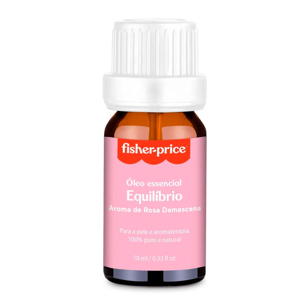 Óleo Essencial Equilíbrio Rosa Damascena Fisher Price 10Ml