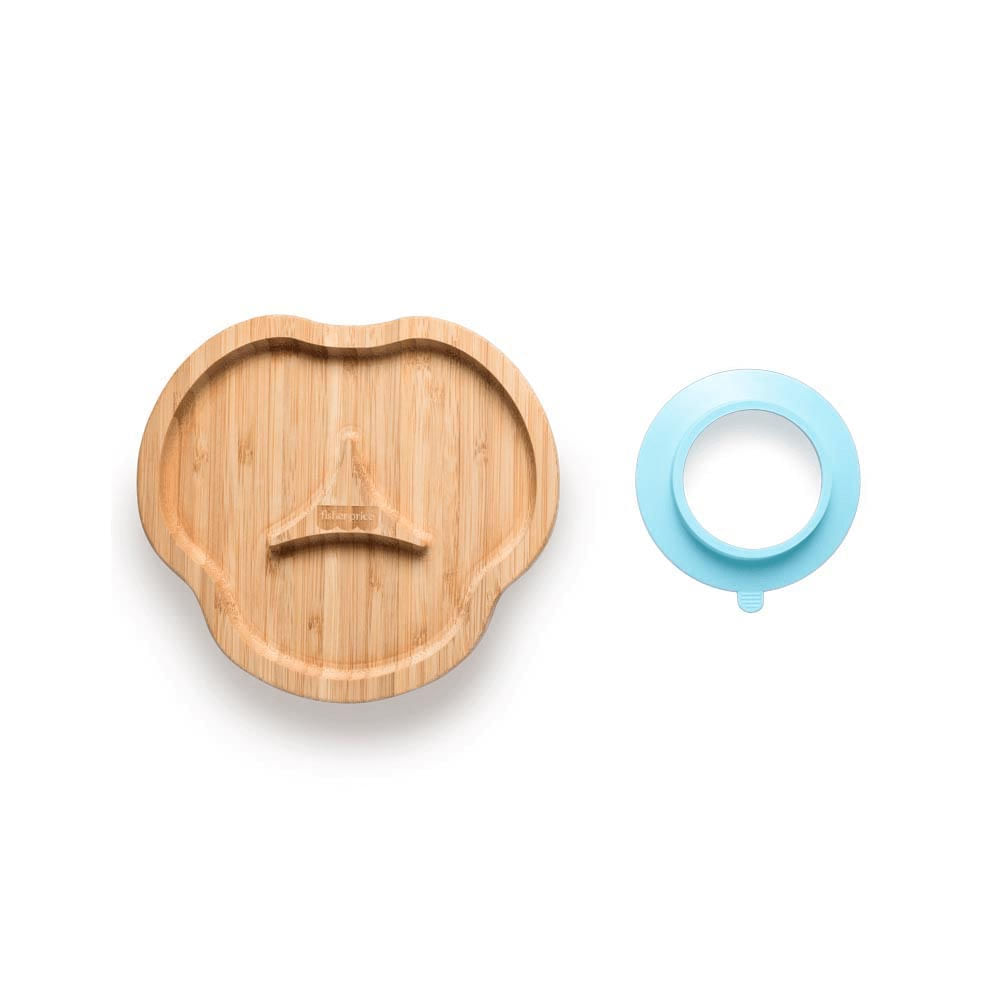 Prato Raso com Divisórias e Ventosa Fisher Price Azul
