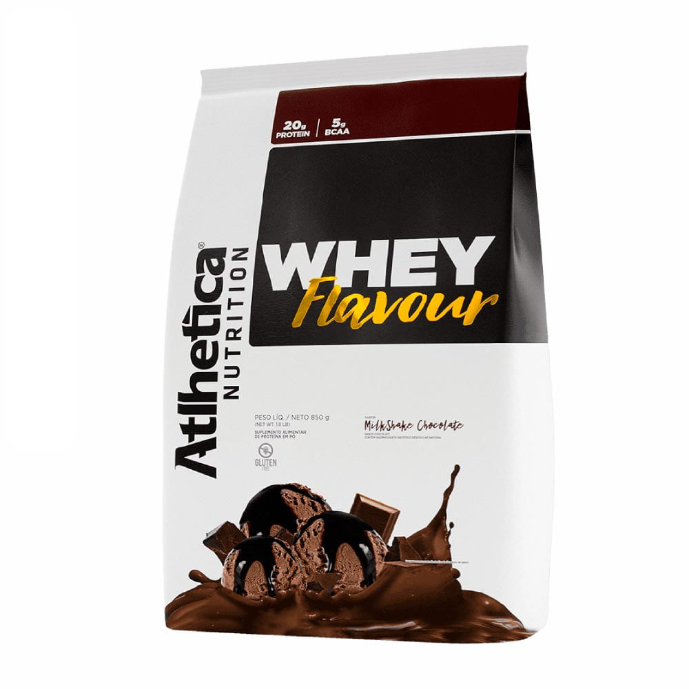 Whey Flavour Milk-Shake Chocolate Atlhetica Nutrition 850g